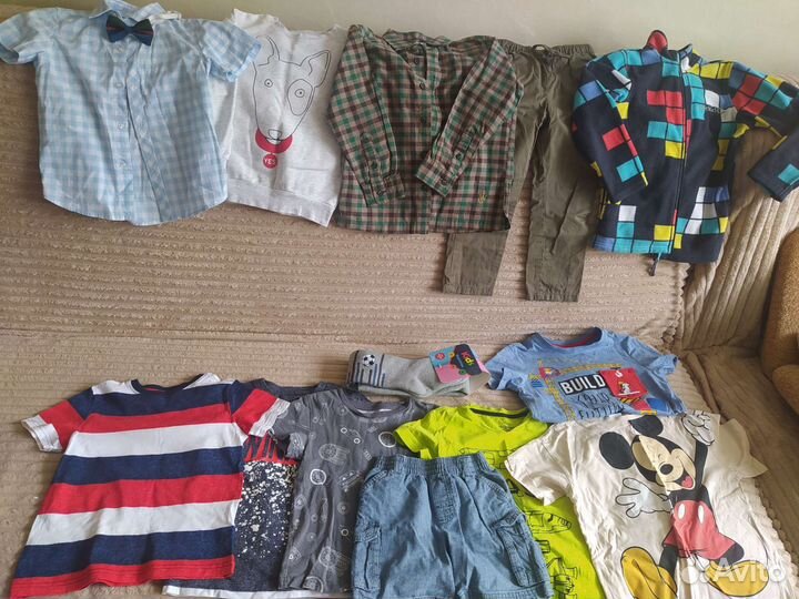 Вещи пакетом на мальчика