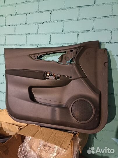 Ниссан Кашкай J11 передняя левая дверная карта