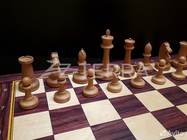 Шахматы Баталия 50 см, бук, утяжеленные