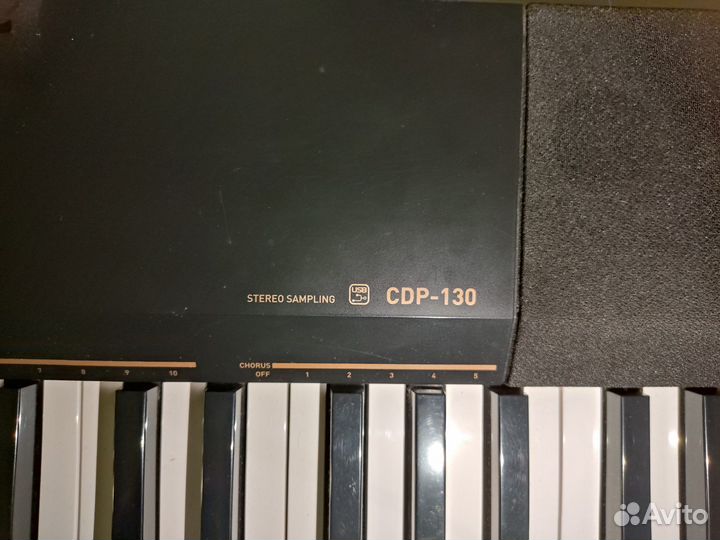 Цифровое пианино Casio CDP 130BK