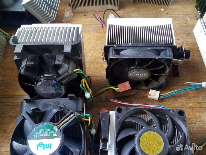 Охлаждение для фитоламп (радиатор с кулером)