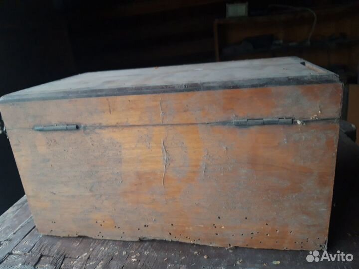 Шкатулка - сундучок довоенная СССР