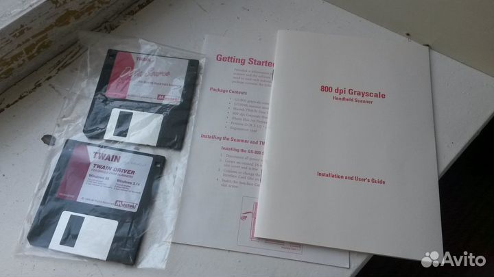 Ручной сканер Mustek GS-800