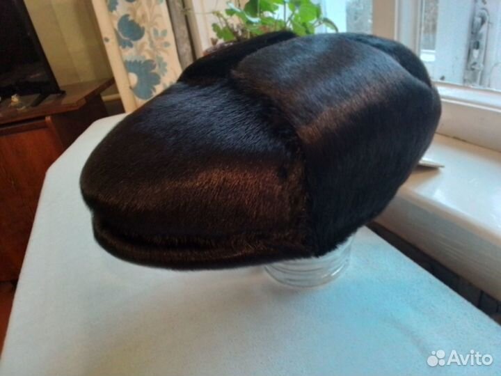 Мужская шапка, кепи Мех Серка р -р 56 - 57