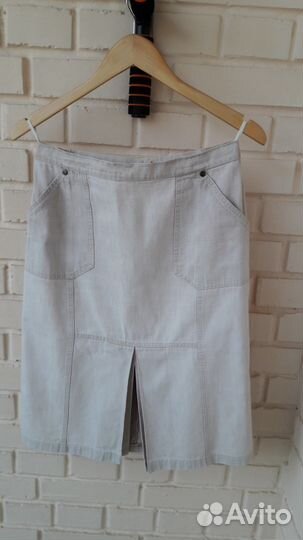 Льняной женский костюм