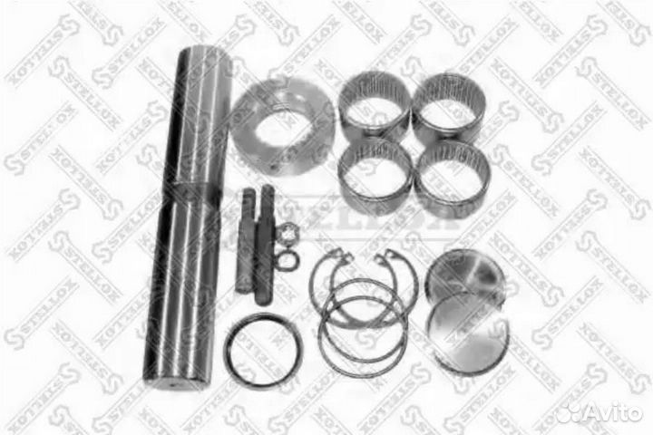 Stellox 8416046SX р/к шкворня левый с подш 33x186 \MB 809/814/817/914/1114/1117/1120