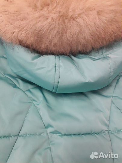 Куртка зимняя для девочки 140 рост
