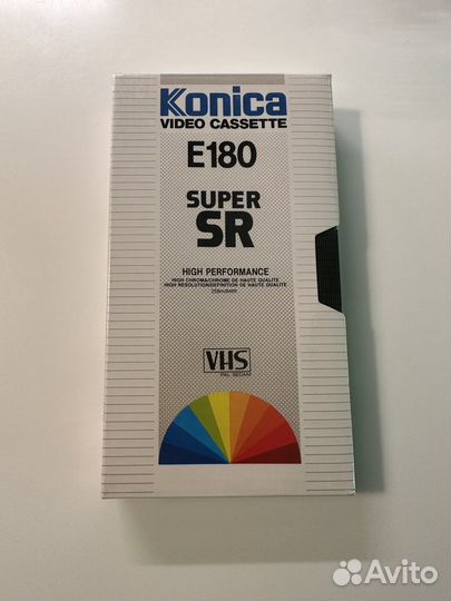 Видеокассета новая Konika E-180 запечатана
