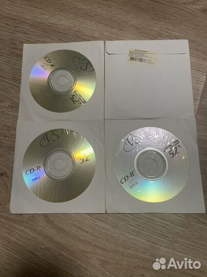 4 шт CD-R (высококачественные для записи)
