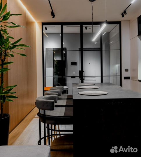 Перегородка из стекла