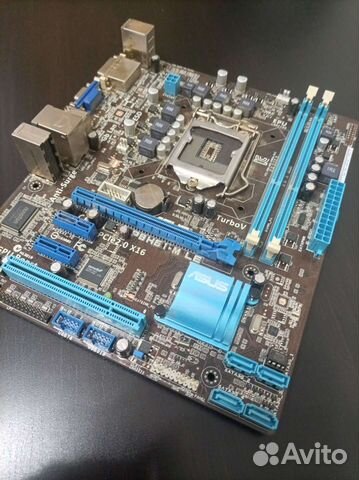 Материнская плата Asus P8H61-M LE купить в Перми | Электроника | Авито