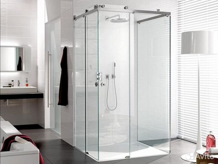 Душевая кабина с раздвижными дверями