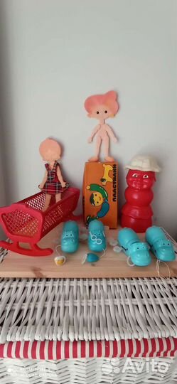 Игрушки ссср/Кроватка/Незнайка/Бегемот