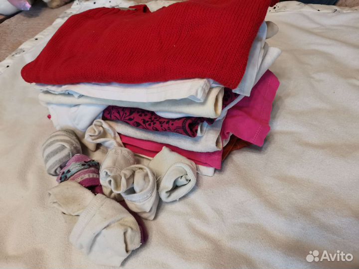 Вещи пакетом для девочки 98 104 размер