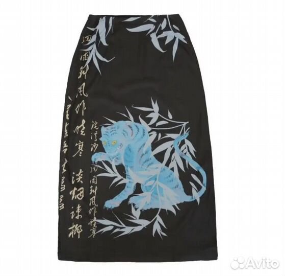Юбка шёлк, длинная. Размеры от 44 до 48