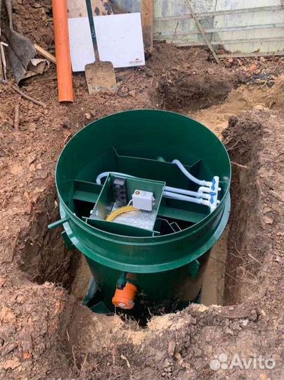 Септик под ключ за день Итал