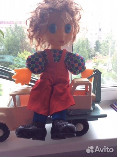 Кукла Антошка фабрики Кругозор СССР
