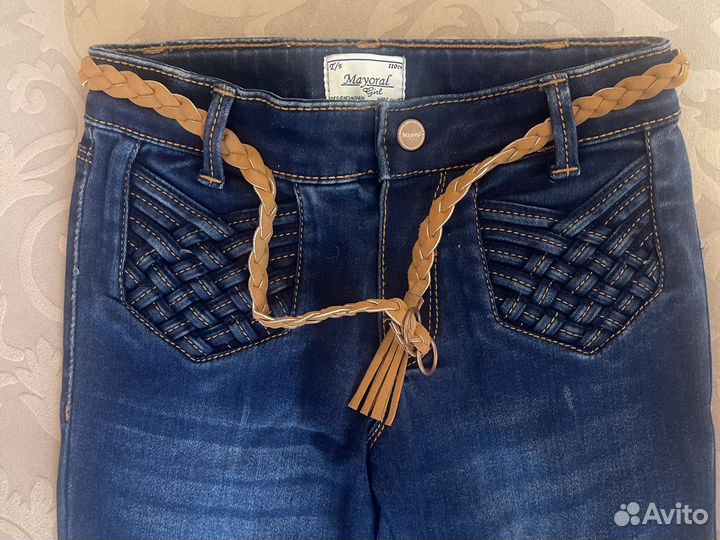 Джинсы для девочки новые