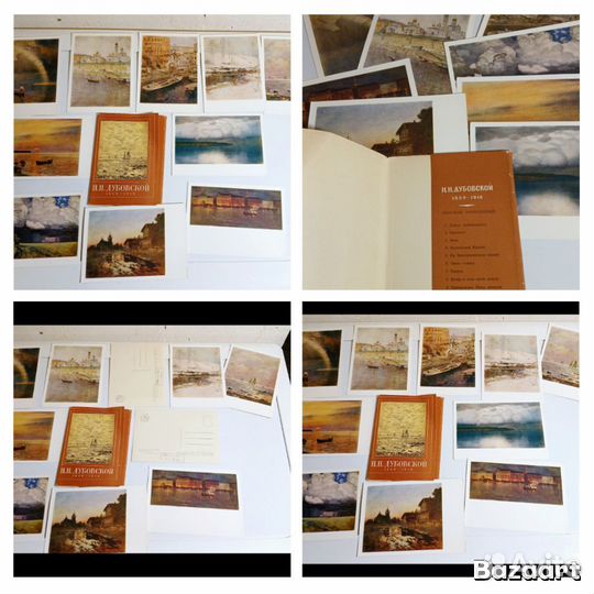 Набор открыток Рембранд Анна Каренина Н Дубовской