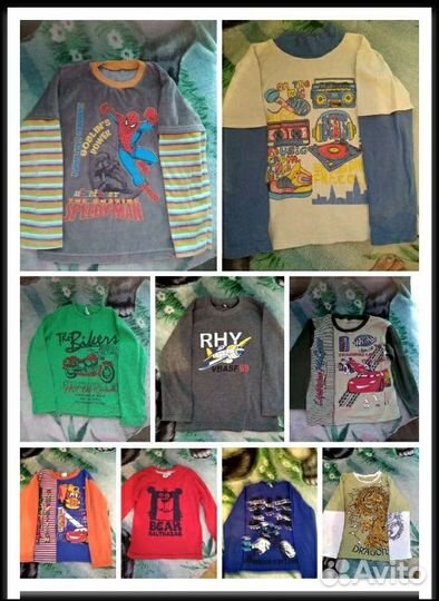 Вещи для мальчика 0 -8 лет