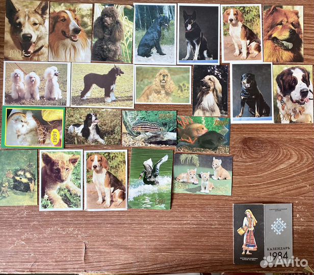 Календарики СССР