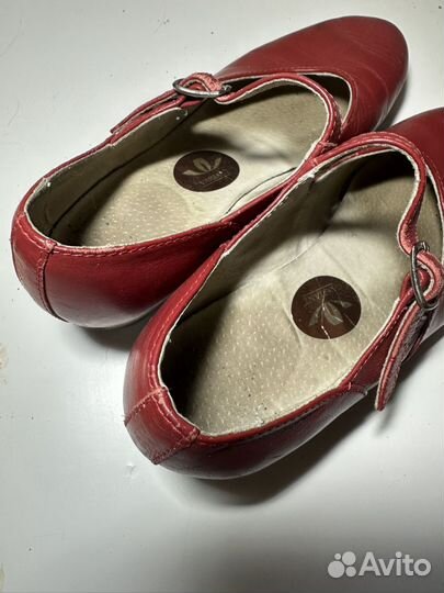 Туфли танцевальные народные красные 32 р