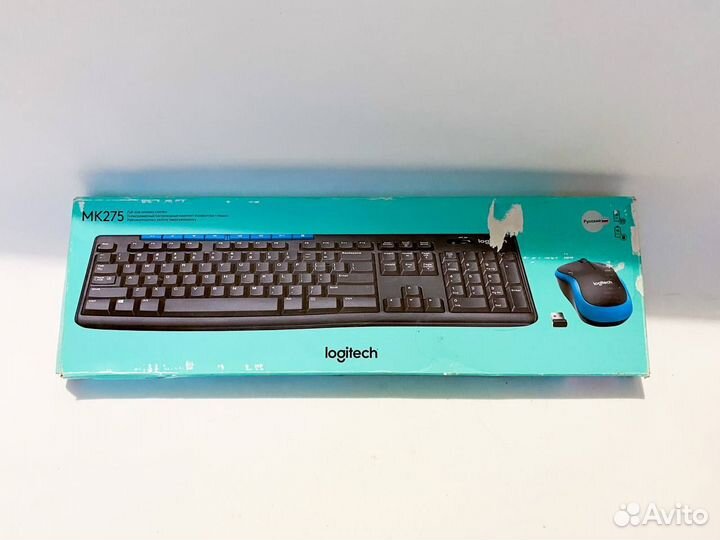 Клавиатура и мышь Logitech MK275