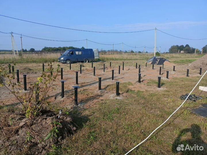 Винтовые сваи от производителя (Установка, доставка)