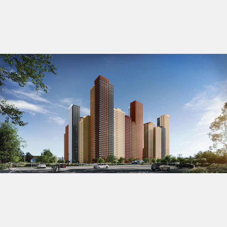 1-к. квартира, 45,4 м², 16/16 эт.