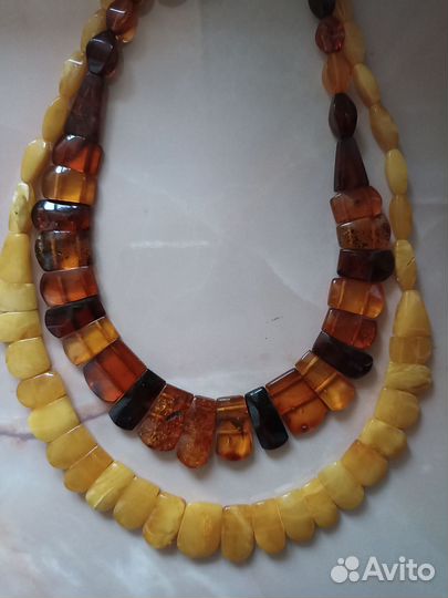 Янтарное колье