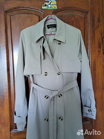 Плащ тренч женский 42 44 длинный