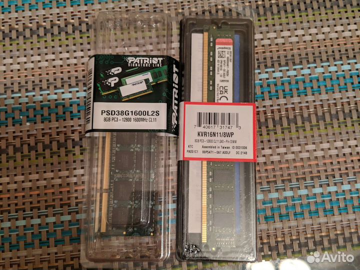 Оперативная память разная