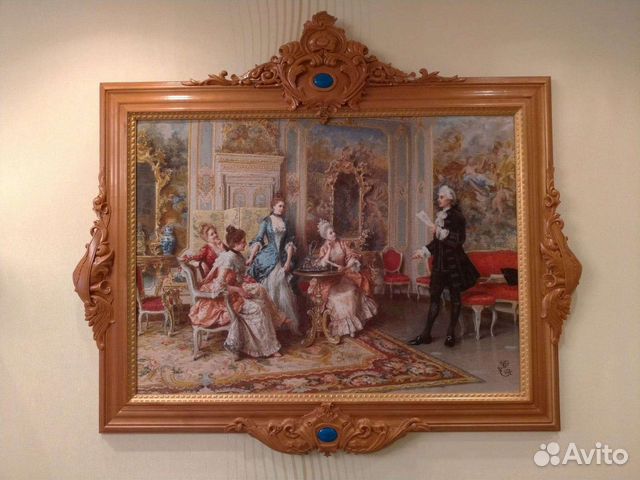 Багет Авторский, рама резная