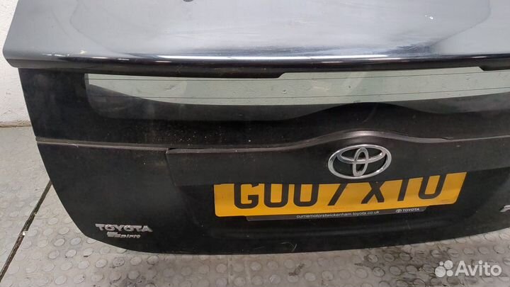 Накладка под номер Toyota Prius, 2007