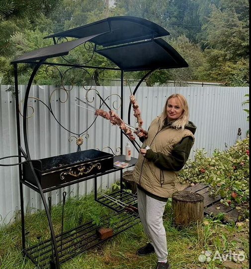 Мангал беседка