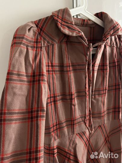 Платье винтаж в клетку