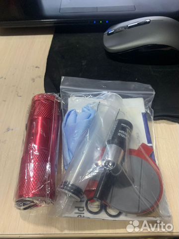 Набор для ремонта лобового стекла с ультра фонарик