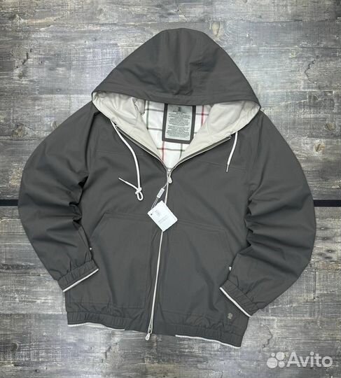 Мужские бомбери с капюшоном Loro piana