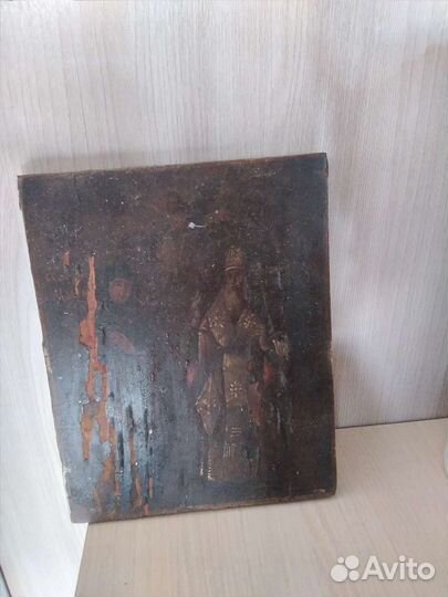 Икона на доске николай чудотворец