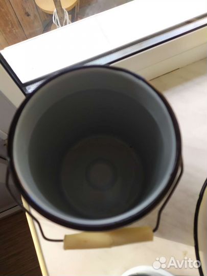 Набор эмалированной посуды времён СССР