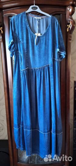 Джинсовое платье Zedd Plas Турция lux