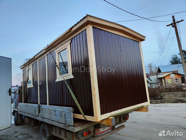 Бытовка зимняя утепленная. Выдерживает до -30