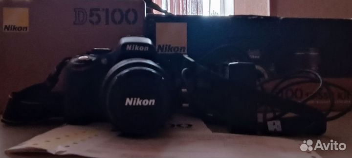 Зеркальный фотоаппарат nikon d5100