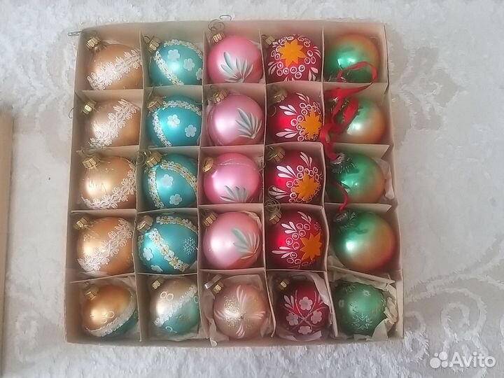 Елочные игрушки СССР гдр