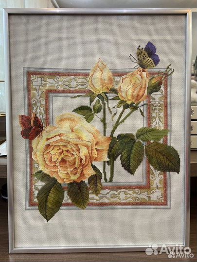 Картина вышитая крестом