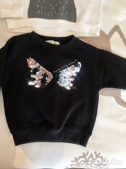 Кофта теплая для девочки Zara 110