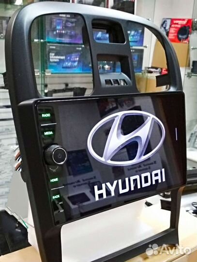 Hyundai Sonata EF магнитола Android с крутилкой