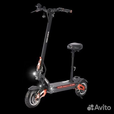 Электросамокат White siberia nerpa PRO Ferrari Red