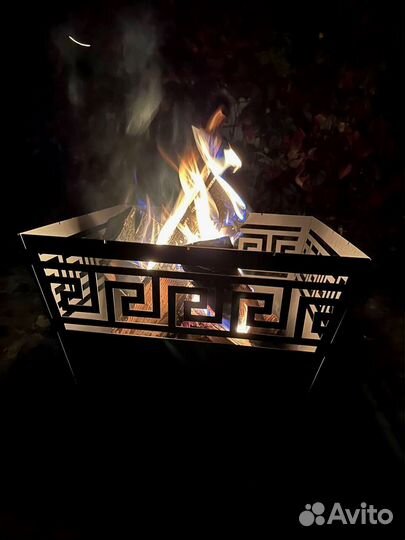 Костровая чаша квадратная с доставкой по РФ