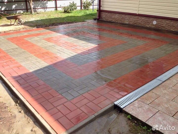 Тротуарная плитка от производителя.укладка